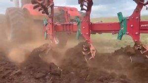 ПЛУГ AcroAgro NP On-Land 7+3. Вспашка в борозде и вне борозды