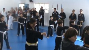 Exame De Faixa Hapkido Tradicional - Caraguatatuba 2013 - Aquecimento