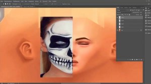 The Sims 4: Создаем грим для лица