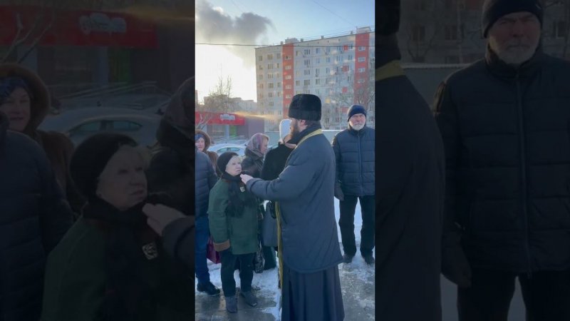 Проповедь перед освящением памятника прп.Сергию Радонежскому настоятеля храма прп.Сергия в Гольянове