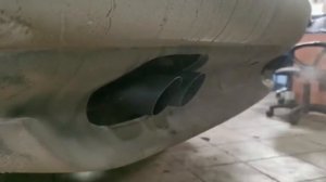 Передел банок глушителя от BMW X5 E53