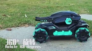 Танк на пульте управления стреляющий водяными пульками, машинка на радиоуправлении.