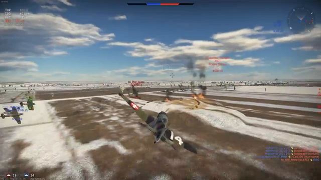 War Thunder \ Вазген сбит или просто МиГ-3-34 \ 18+ смотреть онлайн