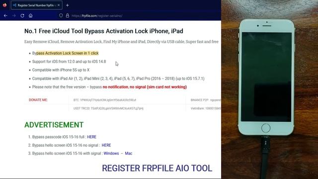 FRP iCloud Bypass Windows Tool BACK ✅|Untethered iCloud Bypass Windows iPhone/iPad iOS 12.5.6/14.8. смотреть онлайн