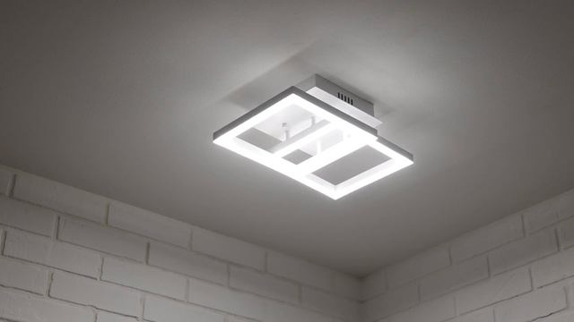 Люстра потолочная светодиодная Анзулло - 2, Schaffner, белая смотреть онлайн