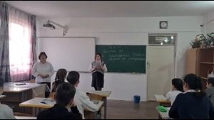 ОСШ N14 им М.Сапарбаева 8"Б"класс Бадалова Ш.С. классный час:"Правила поведения при землетрясениях"