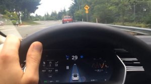 Что такое автопилот? Tesla Model S 70D