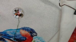 43. Моя закрепка нити в начале 100% отличается от вашей. Экономим время и нитки, вышиваем без грани