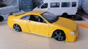 ВОССТАНОВИЛ СПУСТЯ ПОЛ ГОДА ПРОСТОЯ! NISSAN SKYLINE R33 из ПЛАСТИЛИНА!