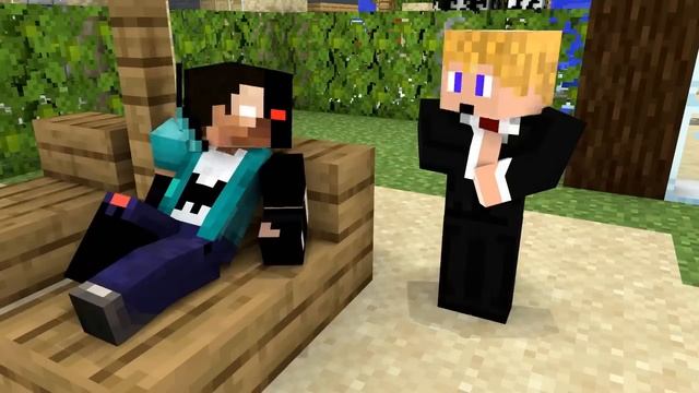 Monster School : Baby Herobine and Dragon Story - Minecraft Animation смотреть онлайн