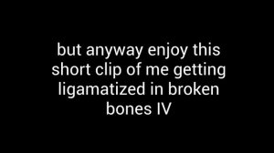 Roblox Broken Bones IV / Getting Ligmatized And Breaking Every Single Bone :D