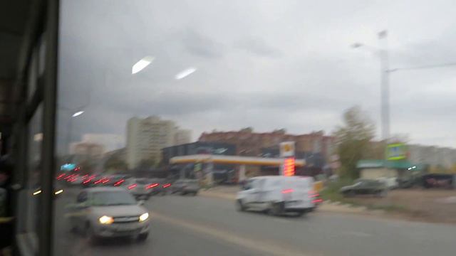 Поездка на автобусе НефАЗ-5299-30-32 (5299CN) № С 638 ММ 116 по маршруту №35а в Казани .(30.09.2021 смотреть онлайн