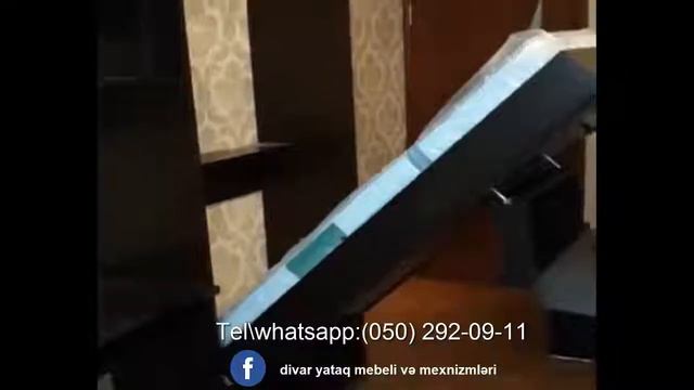 DİVAR YATAQ MEBELLƏRİ - EVİNİZDƏ ÇOX AZ YER TUTACAQ смотреть онлайн