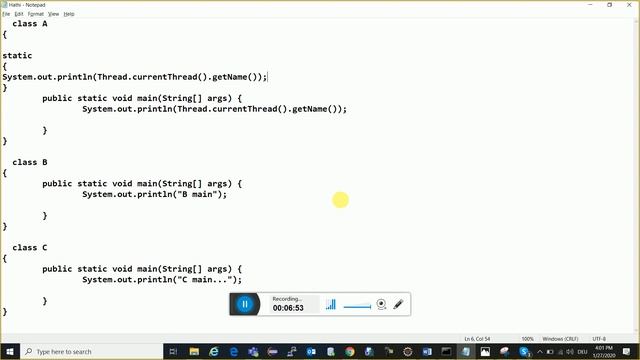 Core Java Online Training Session 78 | Java Tutorial in Hindi | Java Tutorial For Beginners