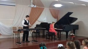 Летка - енька. Фортепианный дуэт ДШИ#10. Андрей Евсеев и Дарья Фомина.
