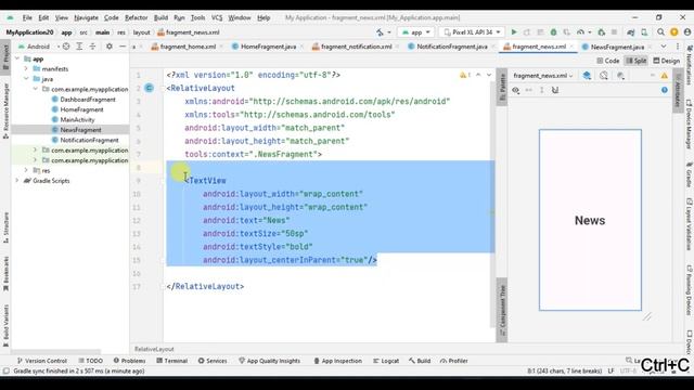 Bottom Navigation With Back Press in Android Studio with Java смотреть онлайн