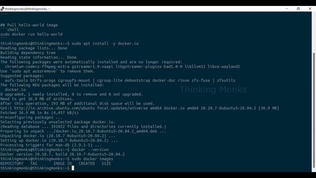 Docker - Installation смотреть онлайн