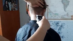 Стрижка затылка в домашних условиях