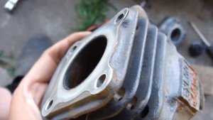 Масло Motul 510 2T После 1000км на скутере