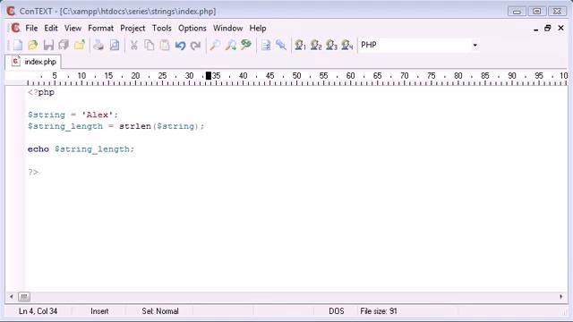 String Functions String Length   PHP1