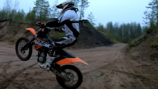 KTM SX 125 и SXF 250 подьем в гору смотреть онлайн