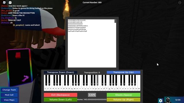 Roblox piano faded (Roblox Talent Show) смотреть онлайн