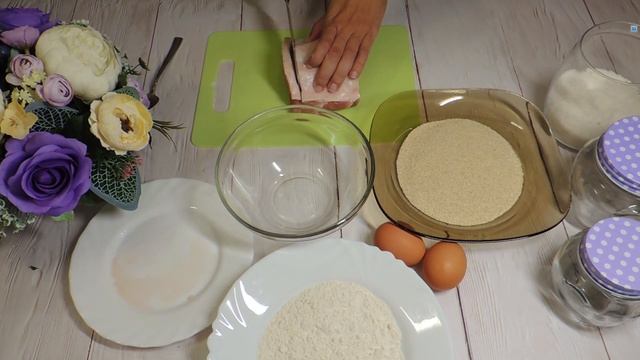 Сочные свиные отбивные с ароматным кисло-сладким перцем. Рецепт отбивных. Как приготовить отбивные.