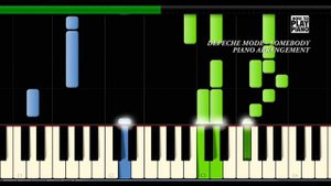 DEPECHE MODE - SOMEBODY - SYNTHESIA (PIANO COVER)