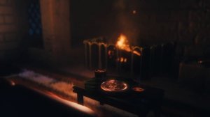 Gryffindor ◈ Christmas Night at Hogwarts ? Harry Potter inspired Holiday Ambience & Soft Music