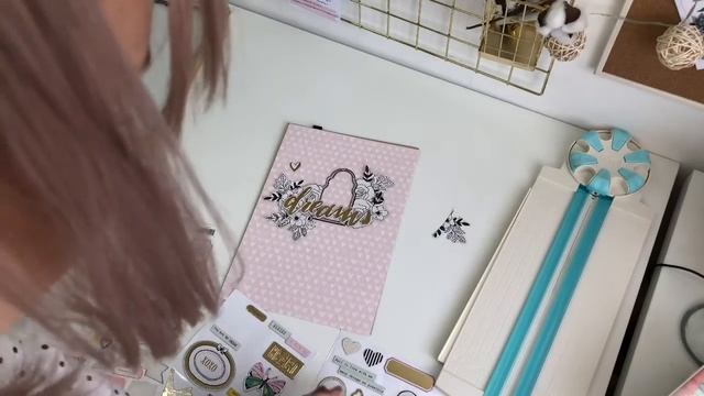 Делаем постер для вдохновения. Скрапбукинг смотреть онлайн