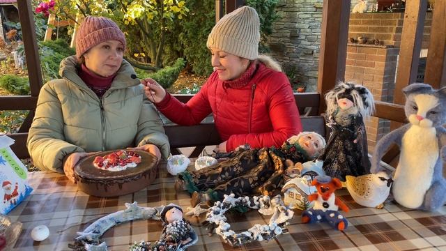 Новогодние игрушки своими руками ,авторские куклы.Как подобрать цвета для клумбы смотреть онлайн