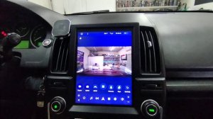Установка Teyes TPRO на автомобиль Land Rover Freelander 2,камеры заднего вида и видеорегистратора