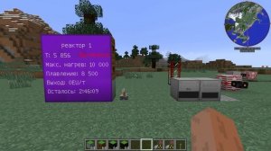Промышленная и продвинутая информационная панель в Nuclear Control 2 - Minecraft 1.7.10