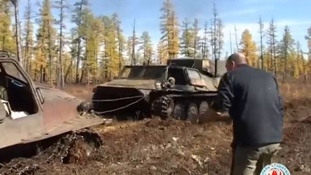 Вездеход в тайге