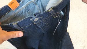 Genuine Levi's Men's 501 Original Fit Jeans from Amazon Unboxing 2