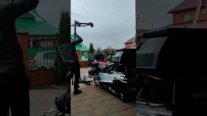 Кантователь/перемещатель/подьемник для снегохода