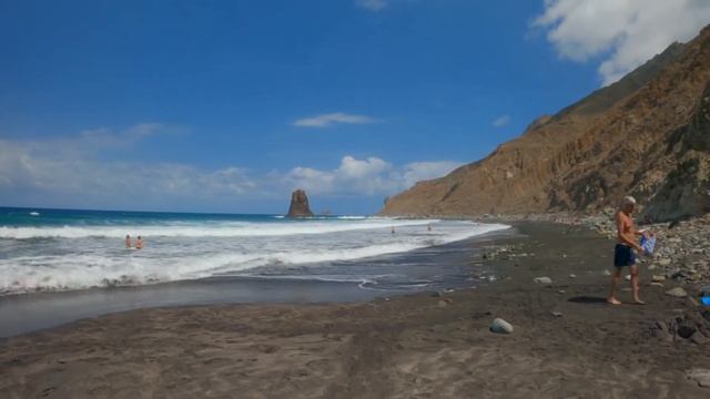 Playa Benijo - Tenerife - Santa Cruz de Tenerife - Taganana - Anaga смотреть онлайн