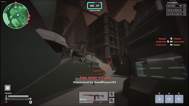 Lootout.io web extraction shooter Gameplay