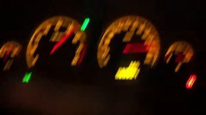 Опель Vectra 2.8 разгон 1-200 km/h полный сток!