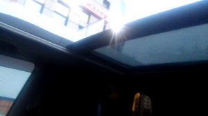 Обучение люка, програмирование панорамной крыши.