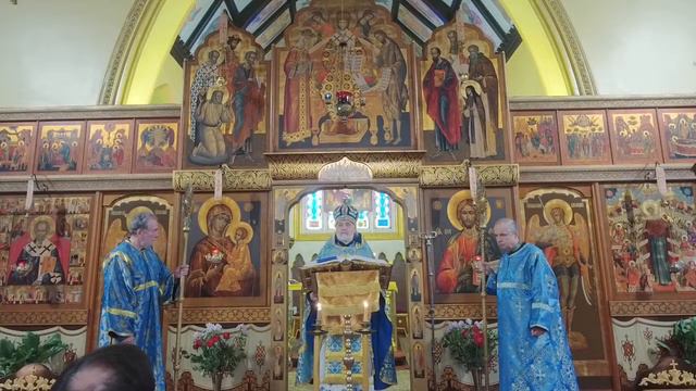 СРЕТЕНИЕ ГОСПОДНЕ. Божественная Литургия (15.02.2024) смотреть онлайн