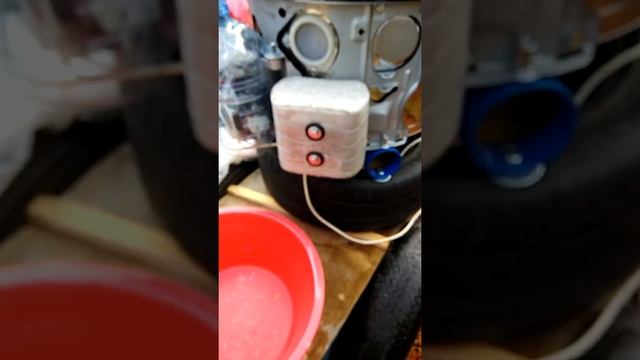 СОКОВЫЖИМАЛКА ИЗ СТИРАЛКИ (процесс)