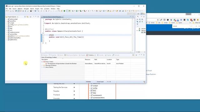 hybris and GIT integration part 11 - eclipse cleanup смотреть онлайн
