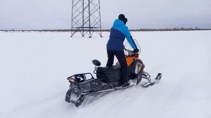 снегоход stels kapitan 200 long покатушки
