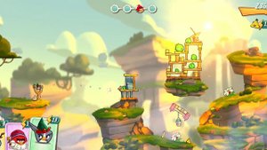 Прохождение Angry birds 2 уровень 66