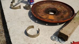 Ремонт устранение люфта бетономешалки кедр 200л.
