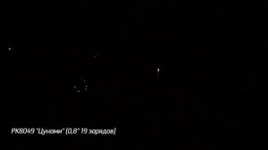 Батарея салютов Цунами (19/0,8) РК8049