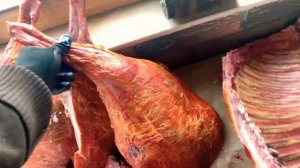 Мясо ? Баранина горячего копчения по частям ;)