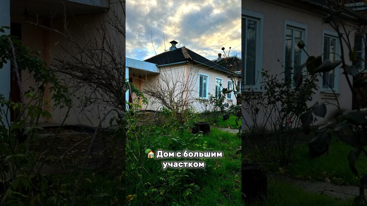 Домик с огромным участком и выходом к реке #домвкраснодарскомкрае #переездвкраснодар #калининская