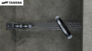 Монтаж труб в нише с использованием двойного хомута